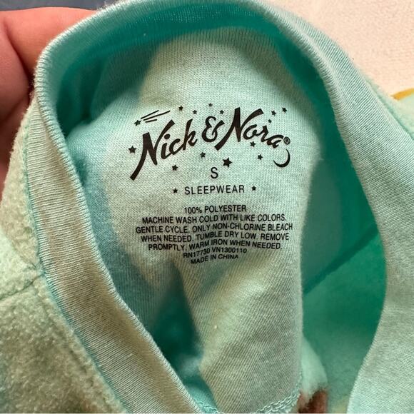Nick & Nora Fun Monkey Zip-up Sleeper PJ's - Picture 3 of 3